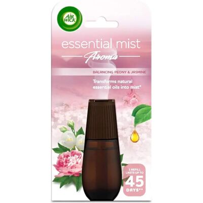 Air Wick Peony Jasmijn Essentiële Mist Diffuser - 20ml Air Wick Peony Jasmijn Essentiële Mist Diffuser - 20ml