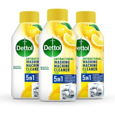 Dettol - Lemon - 3x250ml - Washing Machine Cleaner Dettol - Lemon - 3x250ml - Washing Machine Cleaner