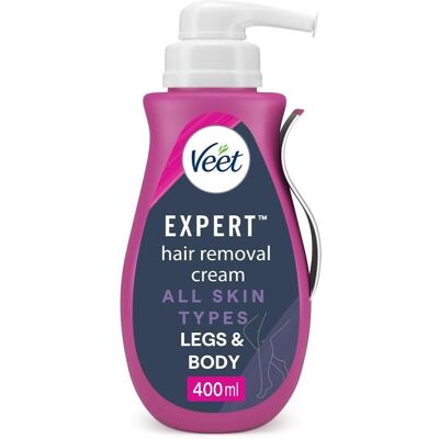 Veet - Expert - 400ml - All skin types - Hair removal cream Veet - Expert - 400ml - All skin types - Hair removal cream