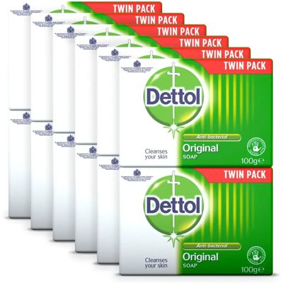 Dettol - Original - Antibacterial - Moisturising - Bar Soap Dettol - Original - Antibacterial - Moisturising - Bar Soap