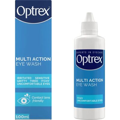 Optrex Multi Action Eye Wash - 100ml Optrex Multi Action Eye Wash - 100ml