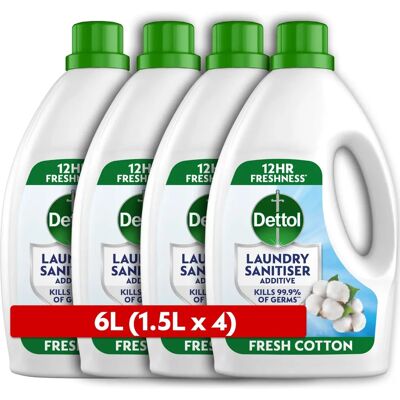 Dettol - Fresh Cotton - Laundry Additive Dettol - Fresh Cotton - Laundry Additive