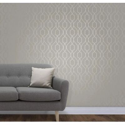 Holden Decor Life Is Beautiful Patchwork Grey & Rose Gold Wallpaper - Wallpaper Holden Decor Life Is Beautiful Patchwork Grey & Rose Gold Wallpaper - Wallpaper
