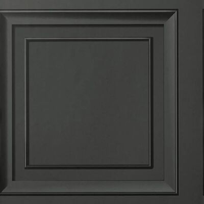 Fine Decor Raven Wallpaper - Square Panel 3D Charcoal - Wallpaper Fine Decor Raven Wallpaper - Square Panel 3D Charcoal - Wallpaper