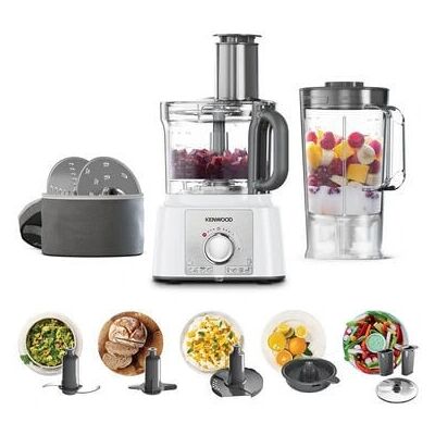 Kenwood FDP65.640WH - Plateado - Procesador de alimentos Kenwood FDP65.640WH - Plateado - Procesador de alimentos