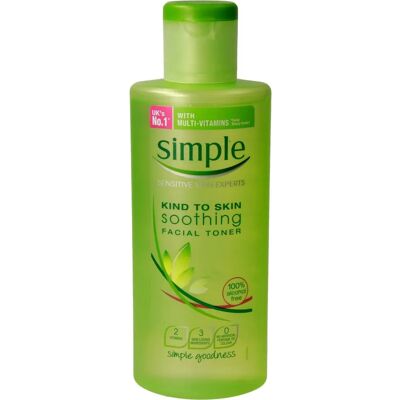 Simple Soothing facial toner (200ml) Simple Soothing facial toner (200ml)