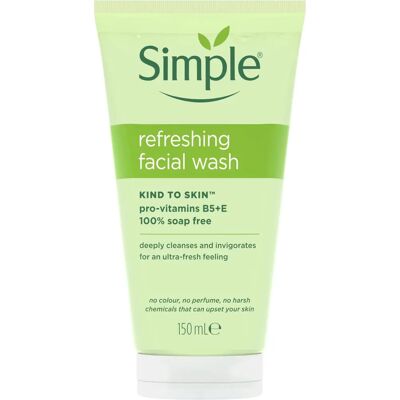 Simple Kind pour la Peau Gel Nettoyant Rafraîchissant (150ml) - Publicité Simple Kind pour la Peau Gel Nettoyant Rafraîchissant (150ml) - Publicité
