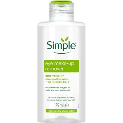Simple Kind to Eyes Eye Make Up Remover 125ml Simple Kind to Eyes Eye Make Up Remover 125ml