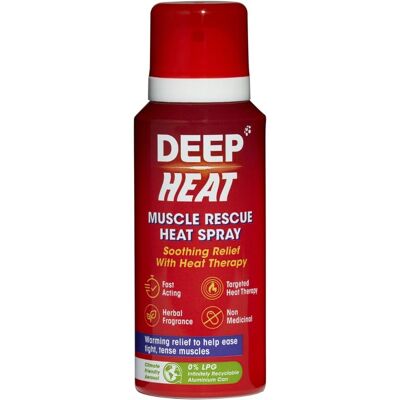 Deep Heat Muscle Rescue Heat Spray - Muscle Relief Deep Heat Muscle Rescue Heat Spray - Muscle Relief