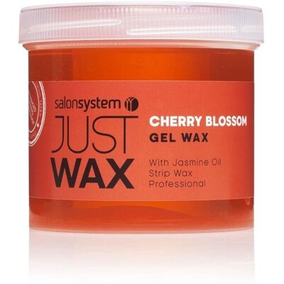 Salon System Just Wax Cherry Jasmine Gel Wax - 450g - Wax Salon System Just Wax Cherry Jasmine Gel Wax - 450g - Wax