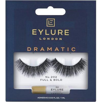 Eylure Faux Cils Dramatique N° 202 - Faux Cils - Publicité Eylure Faux Cils Dramatique N° 202 - Faux Cils - Publicité
