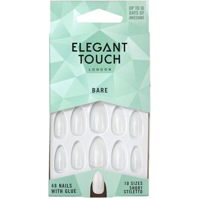 Elegant Touch - Bare Nails - Short Stiletto - Soin des ongles - Publicité Elegant Touch - Bare Nails - Short Stiletto - Soin des ongles - Publicité