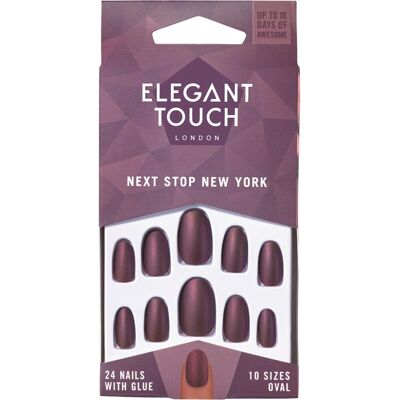 Elegant Touch - Next Stop New York - Oval - 24 Stk. - Falsche Nägel Elegant Touch - Next Stop New York - Oval - 24 Stk. - Falsche Nägel