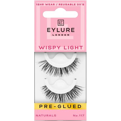 Eylure Fluttery Light Pre-Glued False Eyelashes - False Eyelashes Eylure Fluttery Light Pre-Glued False Eyelashes - False Eyelashes