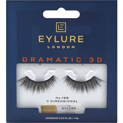 Eylure Numéro 196 Faux Cils Noirs - Faux Cils - Publicité Eylure Numéro 196 Faux Cils Noirs - Faux Cils - Publicité
