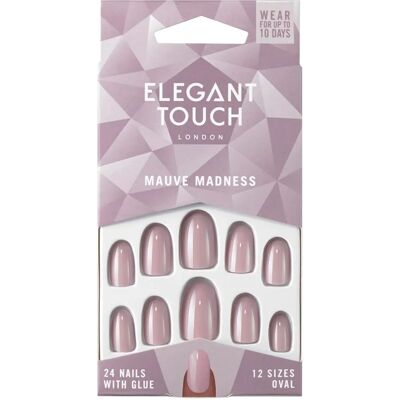 ongles couleur polie mauve d'Elegant Touch - Ongles - Publicité ongles couleur polie mauve d'Elegant Touch - Ongles - Publicité