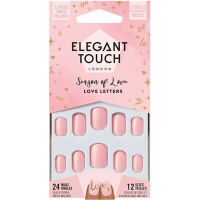 Elegant Touch Luxe Looks Nails - Love Letters - 24 pcs Elegant Touch Luxe Looks Nails - Love Letters - 24 pcs