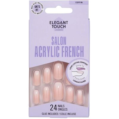 Ongles Acryliques Français No. 2 Coffin - Ongles Acryliques - Publicité Ongles Acryliques Français No. 2 Coffin - Ongles Acryliques - Publicité
