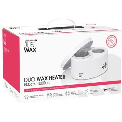 Salon System Just Wax Duo Wax Heater - Wax Heater Salon System Just Wax Duo Wax Heater - Wax Heater