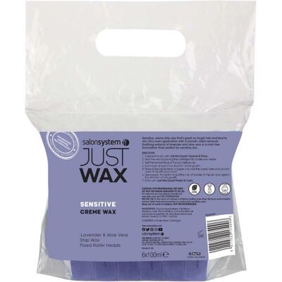 Just Wax Sensitive Lavender Cartridge Roller Wax - Waxing Product Just Wax Sensitive Lavender Cartridge Roller Wax - Waxing Product
