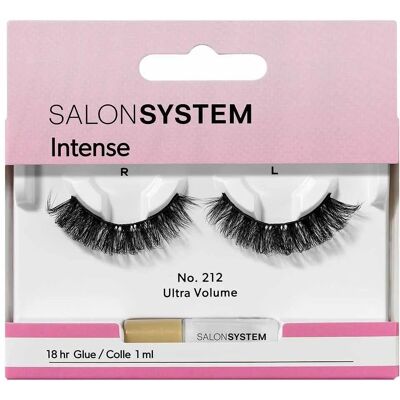 Salon System Strip Lash 212 Intense - False Lashes Salon System Strip Lash 212 Intense - False Lashes