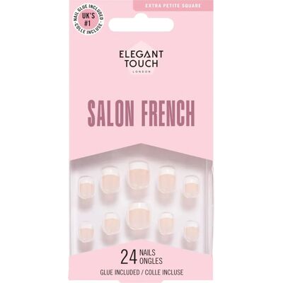 Elegant Touch 143 Unghie Artificiali Rosa Quadrate - Unghie Artificiali Elegant Touch 143 Unghie Artificiali Rosa Quadrate - Unghie Artificiali