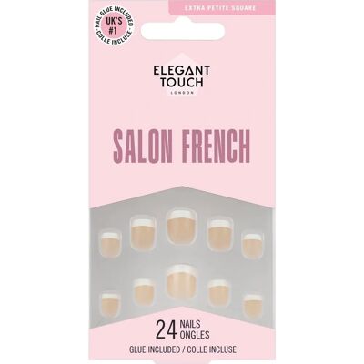 Unhas Francesas Elegant Touch - Naturais - 24 peças Unhas Francesas Elegant Touch - Naturais - 24 peças