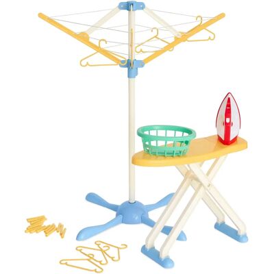Casdon Wäschetageset Pastell - Spielset mit Bügeleisen & Wäschekorb Casdon Wäschetageset Pastell - Spielset mit Bügeleisen & Wäschekorb