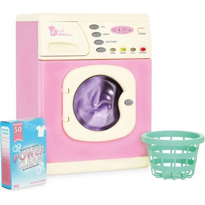 Casdon 62150 Lave-linge Rose - Jouet - Publicité Casdon 62150 Lave-linge Rose - Jouet - Publicité