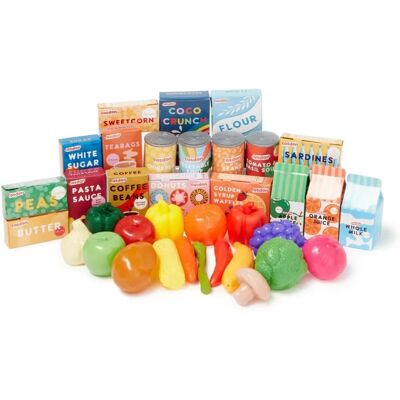 Casdon Grocery Set - 36 Piece Food Play Kit for Kids Casdon Grocery Set - 36 Piece Food Play Kit for Kids