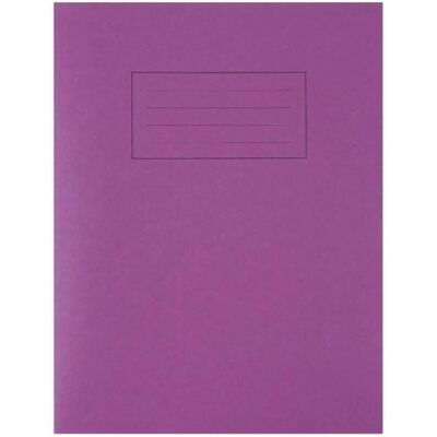 Silvine EX100 Purple Exercise Book - Exercise Book Silvine EX100 Purple Exercise Book - Exercise Book