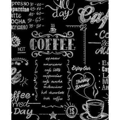 Graham & Brown Superfresco Easy Coffee Shop Schwarz Weiß Tapete - Tapete Graham & Brown Superfresco Easy Coffee Shop Schwarz Weiß Tapete - Tapete
