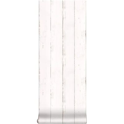 Superfresco Easy Weiße Holz Tapete - Wandbelag 0,52m x 10,05m Superfresco Easy Weiße Holz Tapete - Wandbelag 0,52m x 10,05m