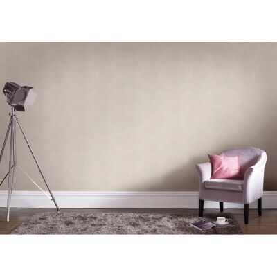 SUPERFRESCO EASY Vliestapete "Luxus Uni" Taupe - 10m x 52cm SUPERFRESCO EASY Vliestapete "Luxus Uni" Taupe - 10m x 52cm