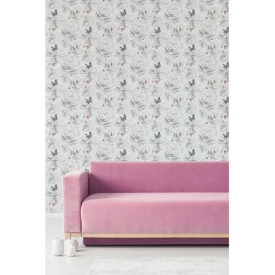 Superfresco Easy Origami Floral Wallpaper - Water-Resistant, Easy Install Superfresco Easy Origami Floral Wallpaper - Water-Resistant, Easy Install