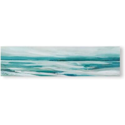 Art for the Home Abstraktes Ufer Leinwand Blau - Wandkunst Art for the Home Abstraktes Ufer Leinwand Blau - Wandkunst