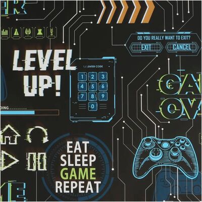 Graham & Brown Game Over Black Multi Wallpaper - Wallpaper Graham & Brown Game Over Black Multi Wallpaper - Wallpaper