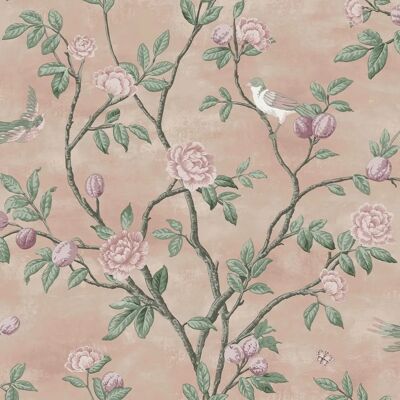 Laura Ashley Eglantine Tapete Blush Pink - Vliestapete Laura Ashley Eglantine Tapete Blush Pink - Vliestapete