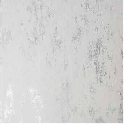 Fresco White/Silver Distressed Texture Wallpaper - Wallpaper Fresco White/Silver Distressed Texture Wallpaper - Wallpaper