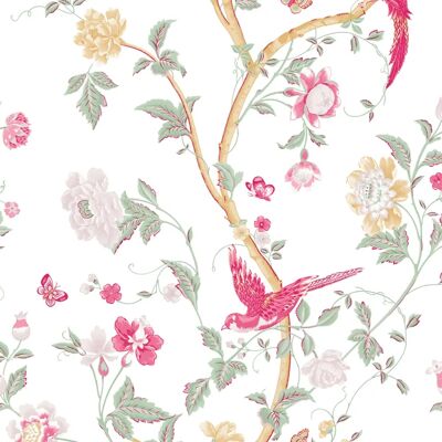 Laura Ashley Summer Palace Peony Wallpaper - Wallpaper Laura Ashley Summer Palace Peony Wallpaper - Wallpaper
