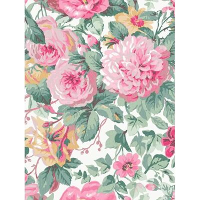 Laura Ashley Aveline Rose Tapete - Groß, Floral, UK Laura Ashley Aveline Rose Tapete - Groß, Floral, UK