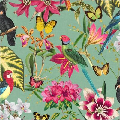 Envy Paradiso Floral Wallpaper - Tropical Floral Design Envy Paradiso Floral Wallpaper - Tropical Floral Design