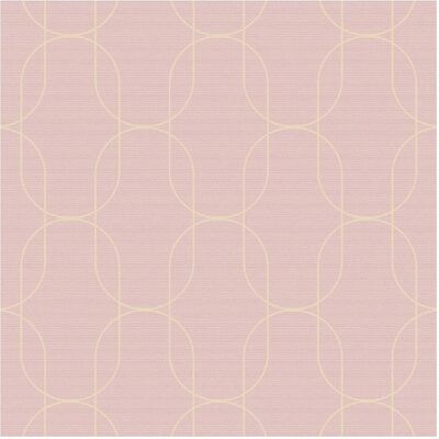 Superfresco - Eternity - Geometric - Blush Pink - Wallpaper Superfresco - Eternity - Geometric - Blush Pink - Wallpaper