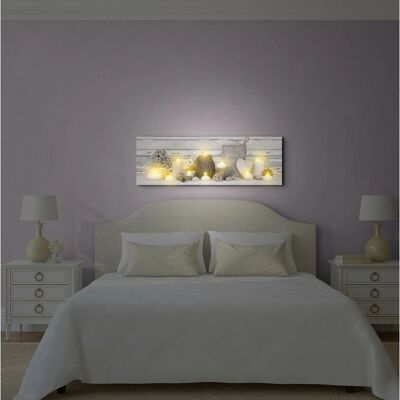 Art for the Home LED-Wandbild - 90x30cm, bunt, mit LED Art for the Home LED-Wandbild - 90x30cm, bunt, mit LED