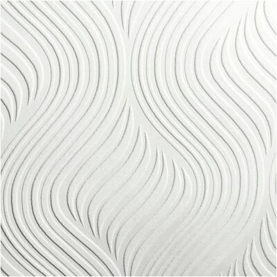 Superfresco White Heavy Duty Paintable Geometric Wallpaper Superfresco White Heavy Duty Paintable Geometric Wallpaper