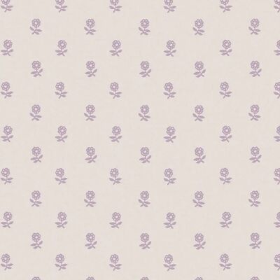 Laura Ashley Daisy Lavendel Vliestapete - Romantischer Stil Laura Ashley Daisy Lavendel Vliestapete - Romantischer Stil