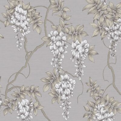 Graham & Brown Super Fresco Easy Wisteria Light Mauve Wallpaper - Wallpaper Graham & Brown Super Fresco Easy Wisteria Light Mauve Wallpaper - Wallpaper