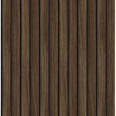 EASY DECOR Holz Effekt Streifen Tapete - Tapete EASY DECOR Holz Effekt Streifen Tapete - Tapete