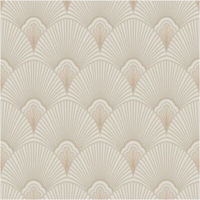 Sublime Beigene Art Deco Vlies Tapete - Tapete Sublime Beigene Art Deco Vlies Tapete - Tapete