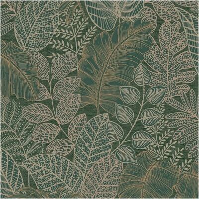 Superfresco Easy Scattered Leaves Forest Green Wallpaper Superfresco Easy Scattered Leaves Forest Green Wallpaper